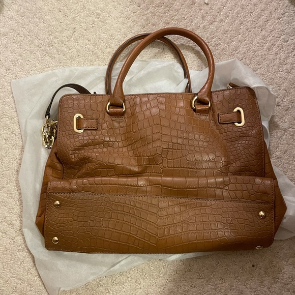Michael Kors Croc Embossed Tote - Picture 2 of 4